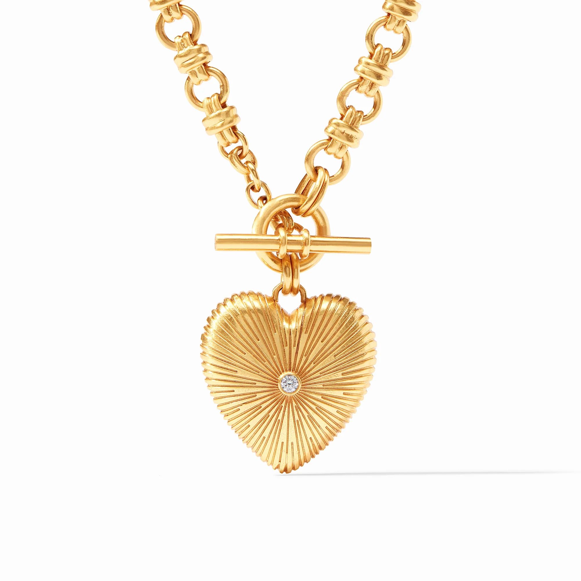 Esme Gold Heart Necklace | Julie Vos | Julie Vos