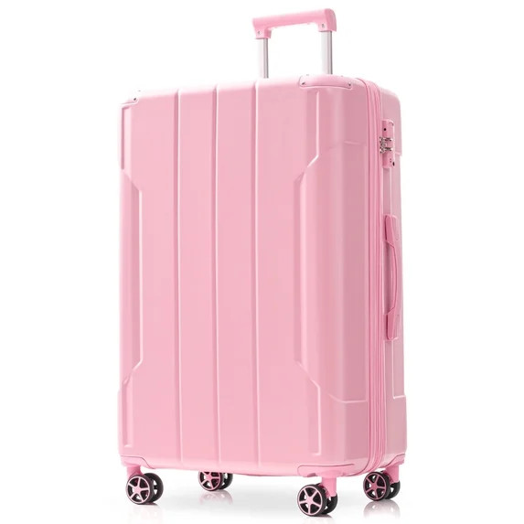 EUROCO 28" Hardside Checked Luggage, ABS Expandable Suitcase with TSA Lock and Double Spinner Whe... | Walmart (US)