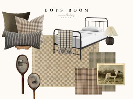 Little boys room! 

Shared room, boys room, vintage boys room, plaid wallpaper, twin bed, Wayfair finds, boys room decor 

#LTKhome #LTKstyletip