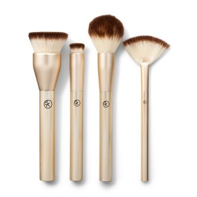 Sonia Kashuk&#8482; Essential Collection Complete Face Makeup Brush Set - 4pc | Target