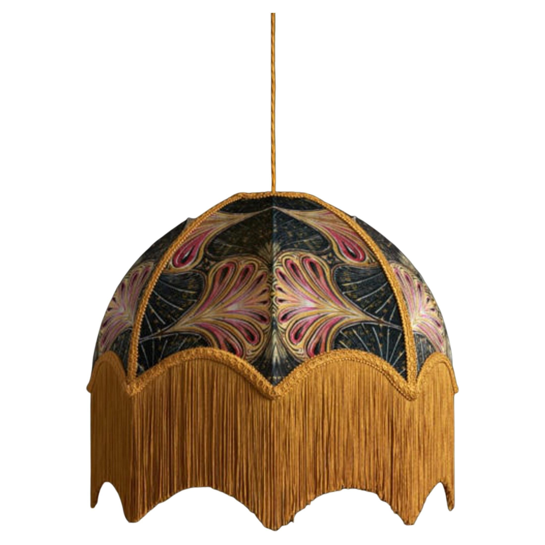 Showgirl Lampshade with Fringing - Medium (16") | 1stDibs