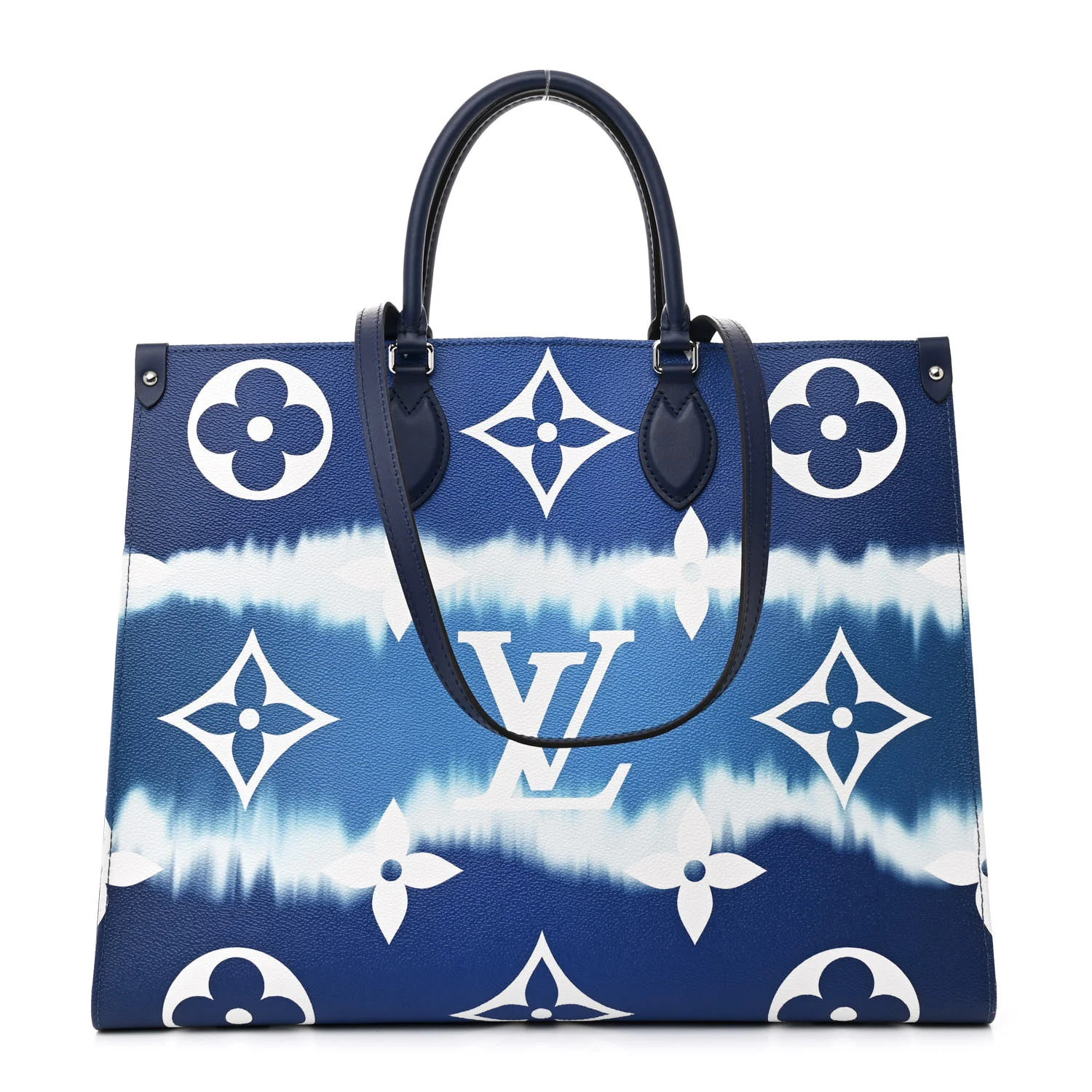 Monogram Escale Onthego GM Blue | FASHIONPHILE (US)