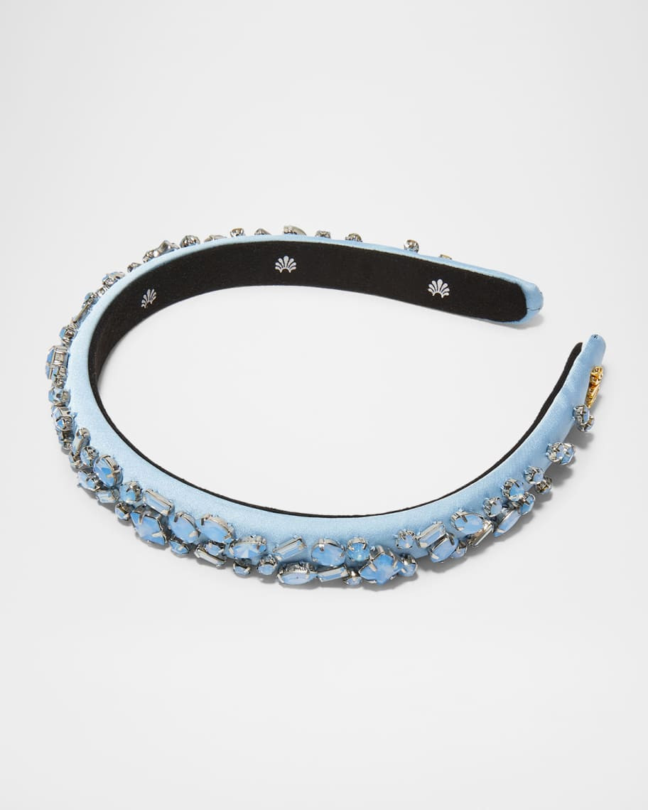 Gigi December Blue Topaz Jeweled Birthstone Headband | Neiman Marcus