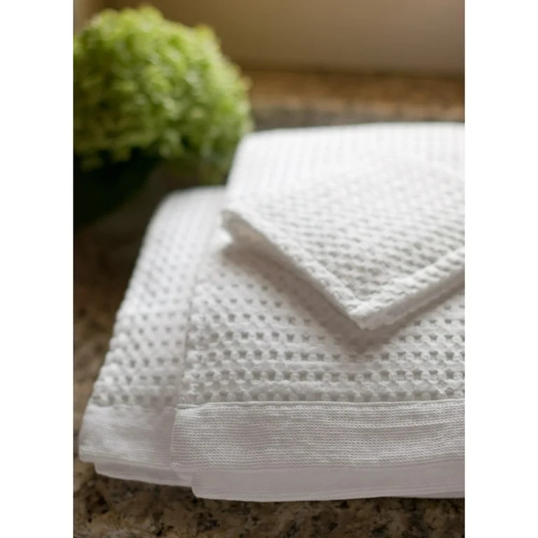 Waffle Weave Bath Towel 100% Natural Soft Thin Cotton Large Ultra Absorbent Quick Dry Lint Free C... | Walmart (US)