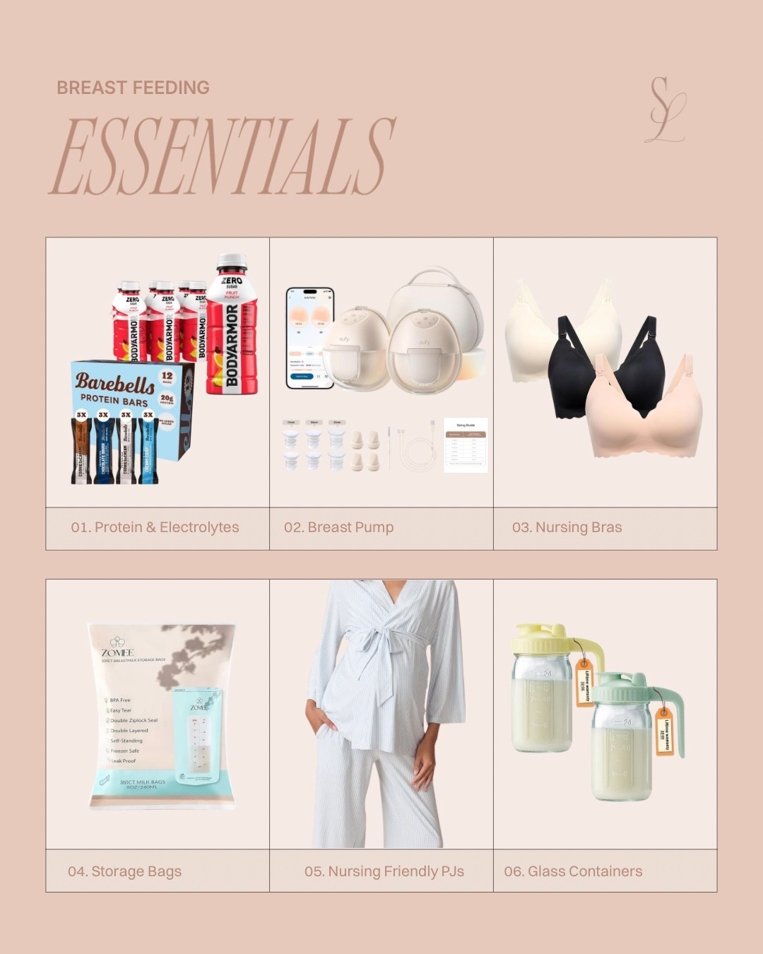 All my breastfeeding essentials as a third time mom!!

#LTKBaby #LTKmomlife #LTKBump
