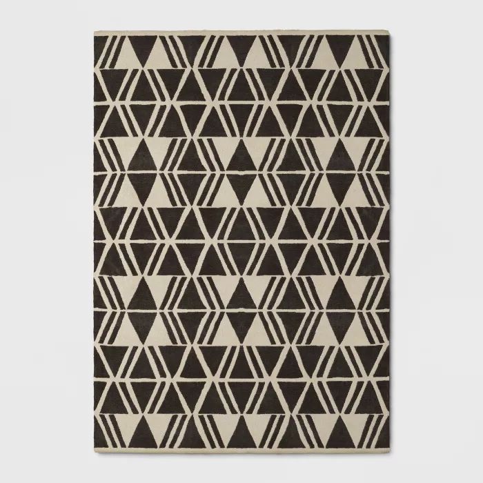 Microplush Geo Knitted Area Rug - Project 62™ | Target