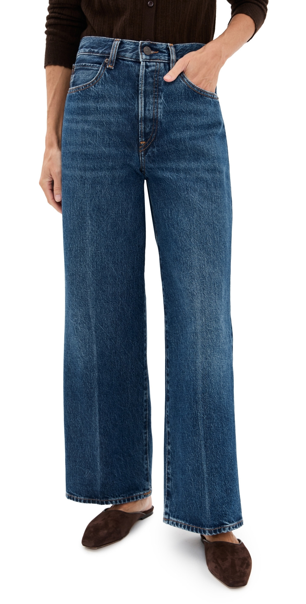 FRAME The Pixie Petite Collegiate Jeans Galactic 26 | Shopbop
