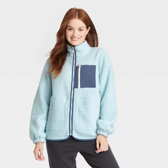 Women's Sherpa Jacket - Universal Thread™ | Target