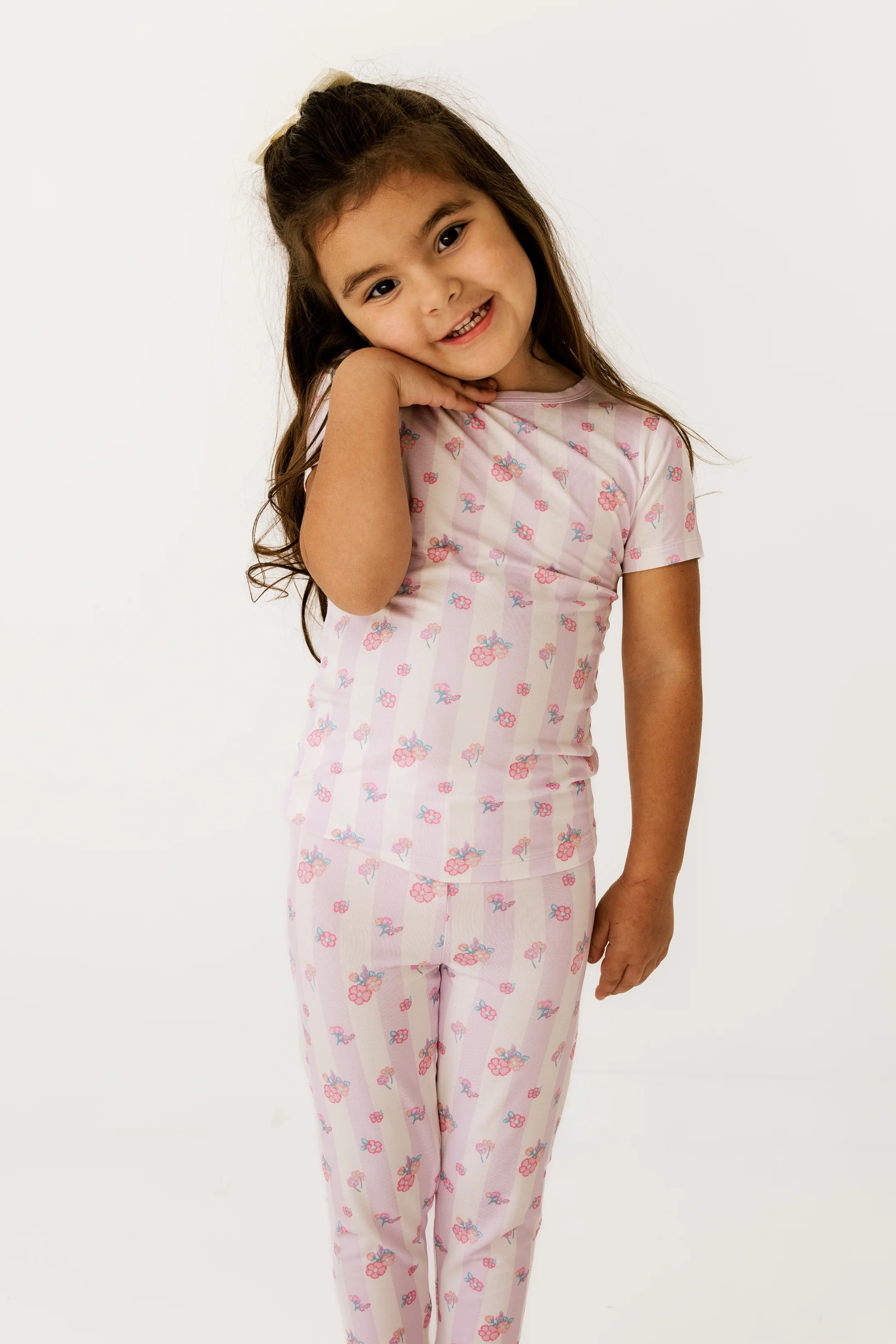 Purple Harper Two-Piece Pajama Set | Bamboo Kids Pajamas | In My Jammers | In My Jammers