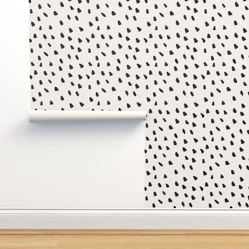 378
Large Painted Black Dots on Cream Wallpaper
byweegallery
 | Spoonflower