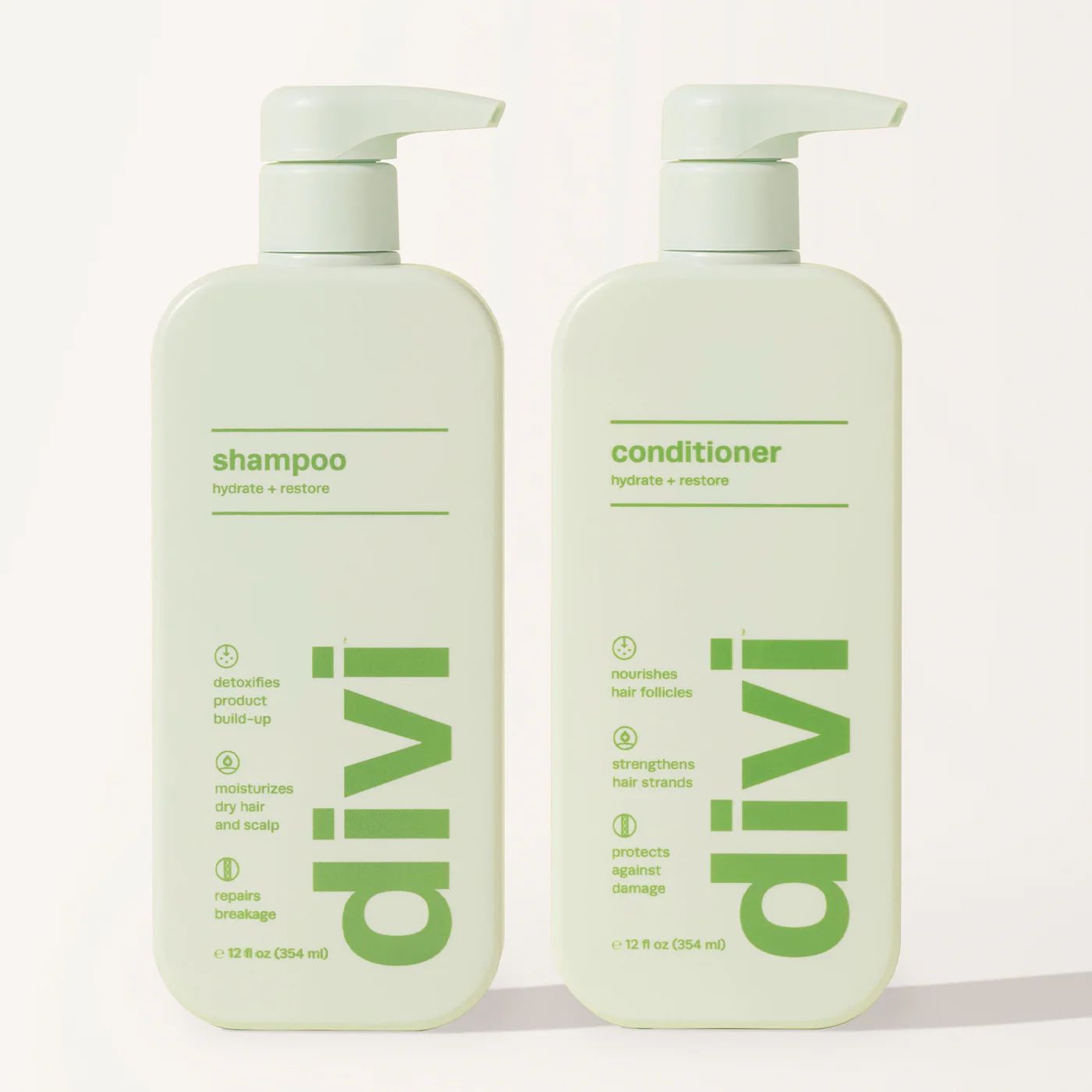 Divi Healthy Shampoo & Conditioner Bundle For Dry & Itchy Scalp | Divi Official