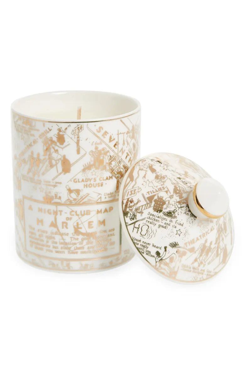 Harlem Candle Co. Speakeasy Harlem Map Ceramic Luxury Candle | Nordstrom | Nordstrom