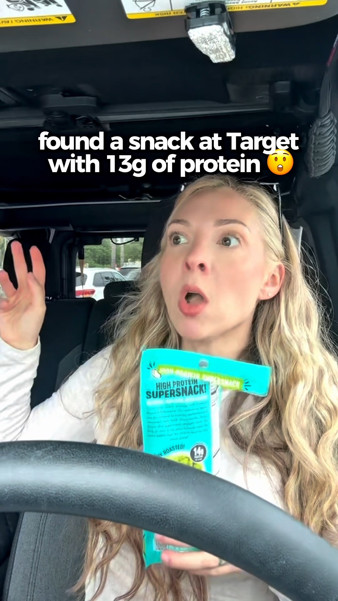 Ad | Ok moms — I did NOT walk into Target expecting to find my new obsession but here we are! 

@theonlybean Crunchy Roasted Edamame is sitting right there in the snack aisle and I am NOT going back.

Why I’m obsessed:
• 13g of protein + 6g of fiber per serving
• Perfect size to throw in your gym bag or car
• 100% acceptable to eat in the Target parking lot with zero shame

If you're a mom trying to get more protein without thinking too hard about it — go grab these. You're welcome!

👉 Shop this post instantly by clicking the link in my bio or searching for me on the @Shop.LTK app!

#liketkit #TargetFinds #MomsOfTampa #MomSnacks #HighProtein #HealthySnacks #TargetRun #MomLife #EasyEats #EdamameLover #FiberRich