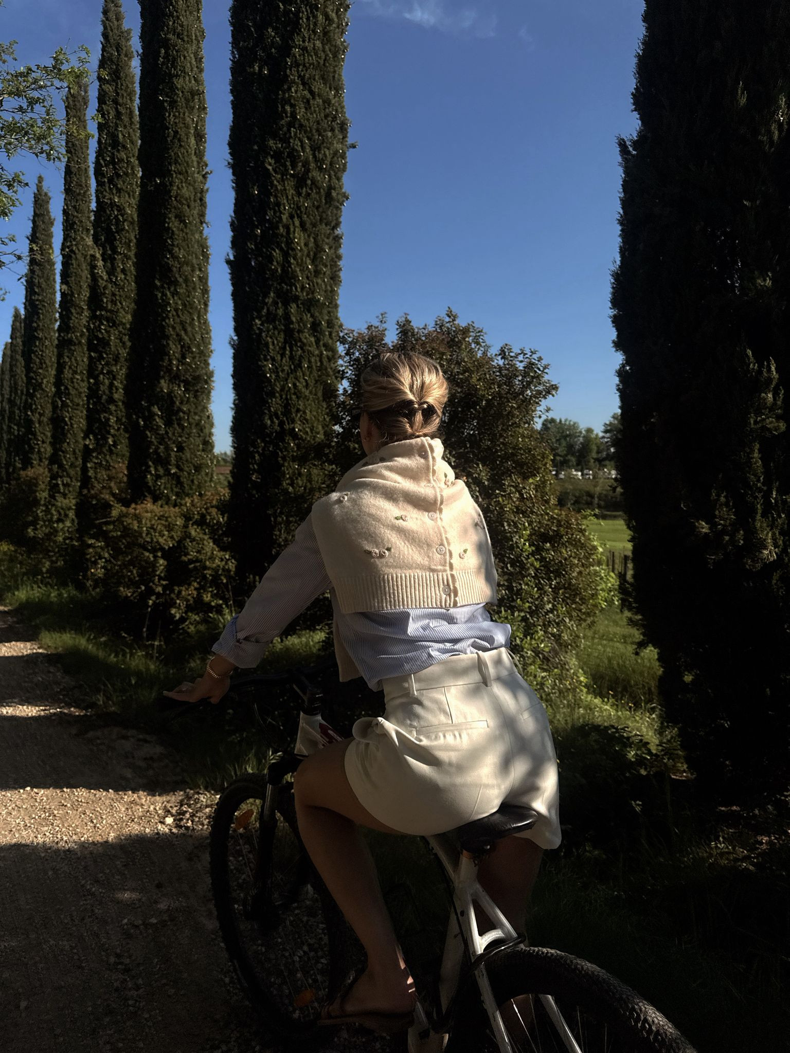 Summer outfit ideas, House of CB floral embroidered shirt, neutrals, spring fashion, white shorts, striped shirt  

 #LTKuk #LTKsummer #LTKstyletip