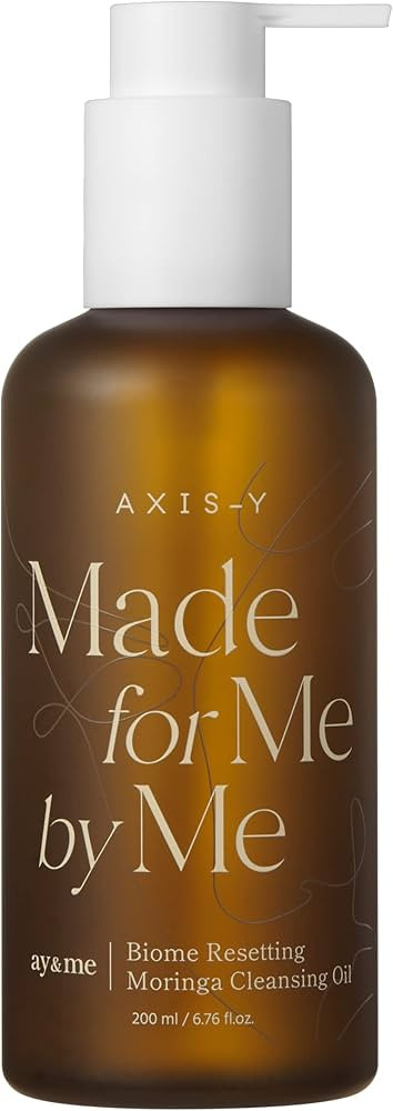 AXIS-Y Biome Resetting Moringa Cleansing Oil | 200ml / 6.76 fl. Oz. | Skin Purifying | Gentle Cle... | Amazon (US)