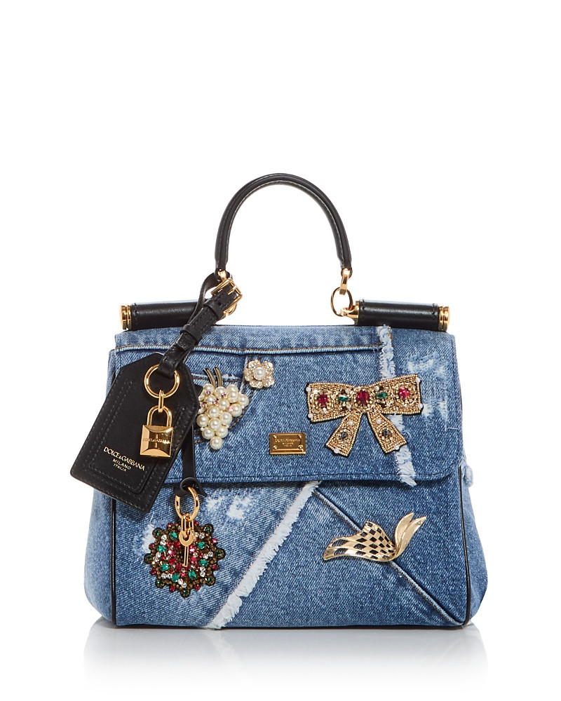 Dolce & Gabbana Denim Top Handle Bag | Bloomingdale's (US)