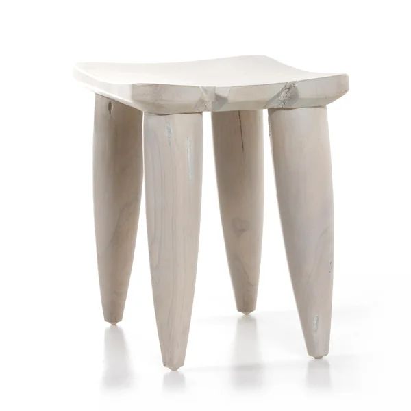 Marnier Solid Wood Accent Stool | Wayfair North America