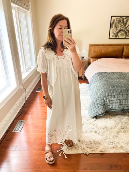 I looove wearing white. This dress is new in from Dôen’s summer sale! The straps are quite short so they’re petite friendly (I’m 5’3”). 

#LTKstyletip #LTKFind