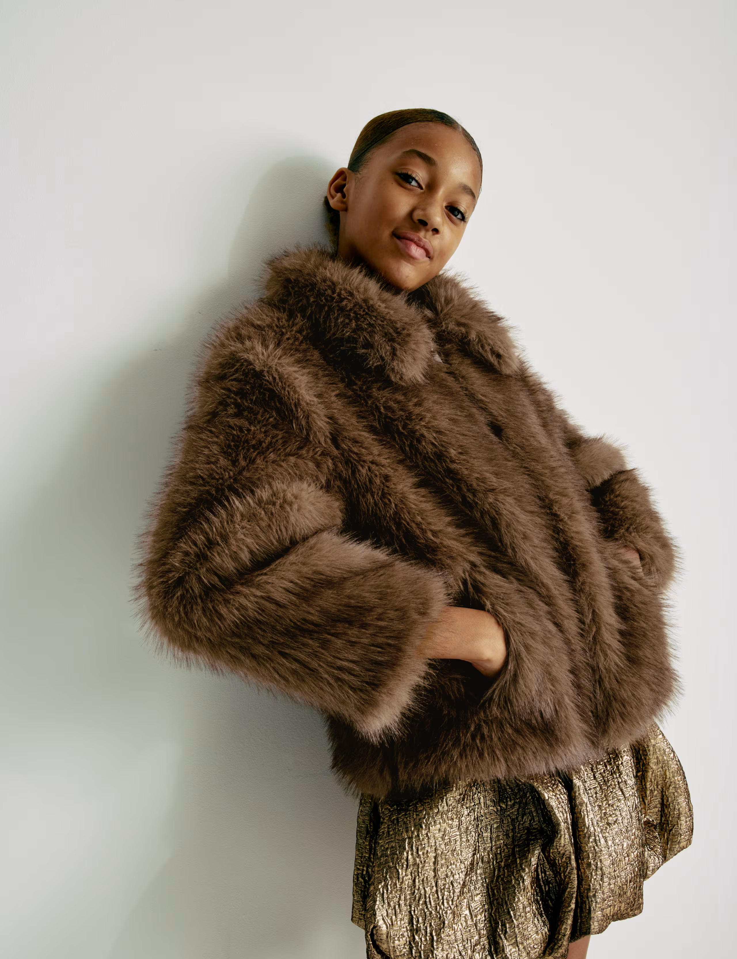 Faux Fur Jacket (6-16 Yrs) | Marks & Spencer (UK)