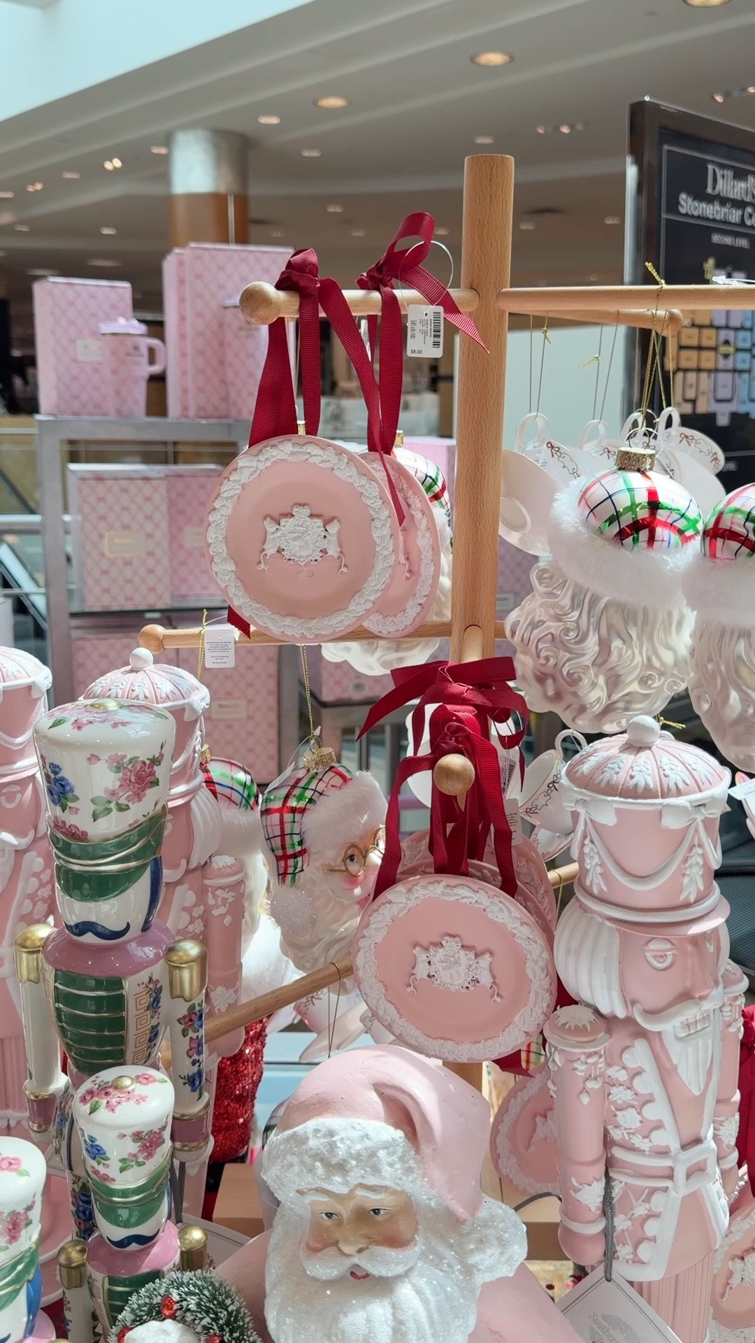 Bought these Wedgwood inspired plate ornaments 🎄🩷

#LTKHome #LTKSeasonal #LTKootd
