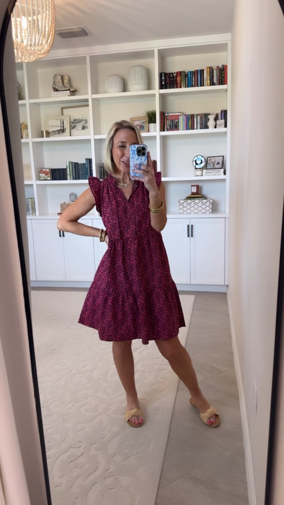 Walmart - finds under $20. Flutter Sleeve Mini Dress - size XS. $19.98. 6 colors. 

 

#LTKSeasonal #LTKOver40