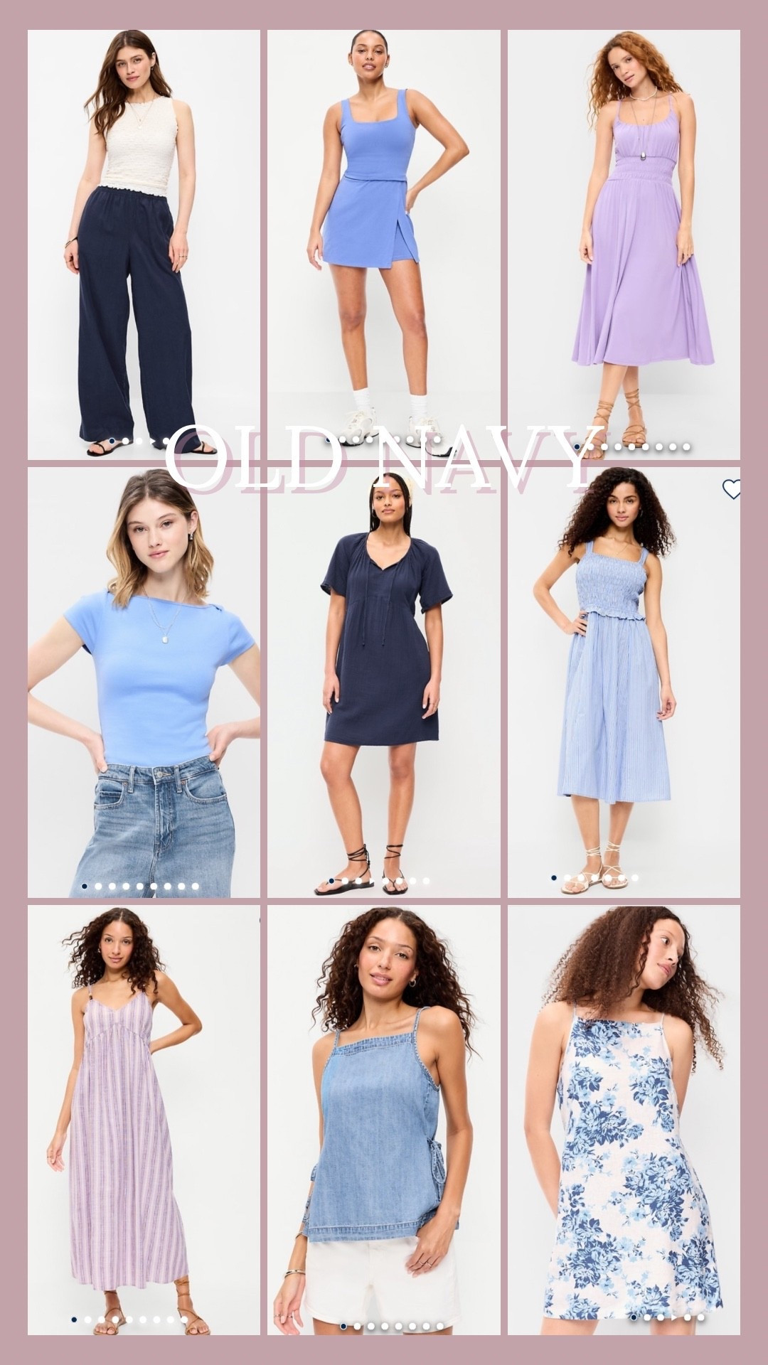 New Arrivals Old Navy! 💙✨

Color analysis / summer / Beasummer 