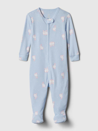 babyGap Organic Cotton PJ One-Piece | Gap (US)