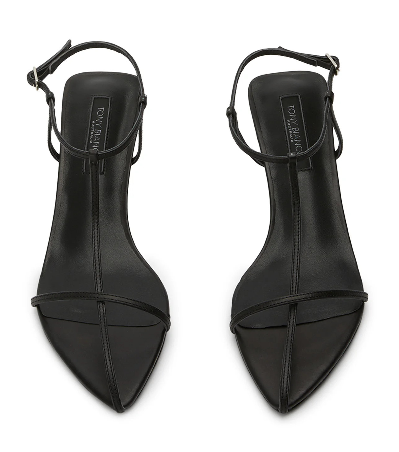 Fast Black Como Heels | Tony Bianco US