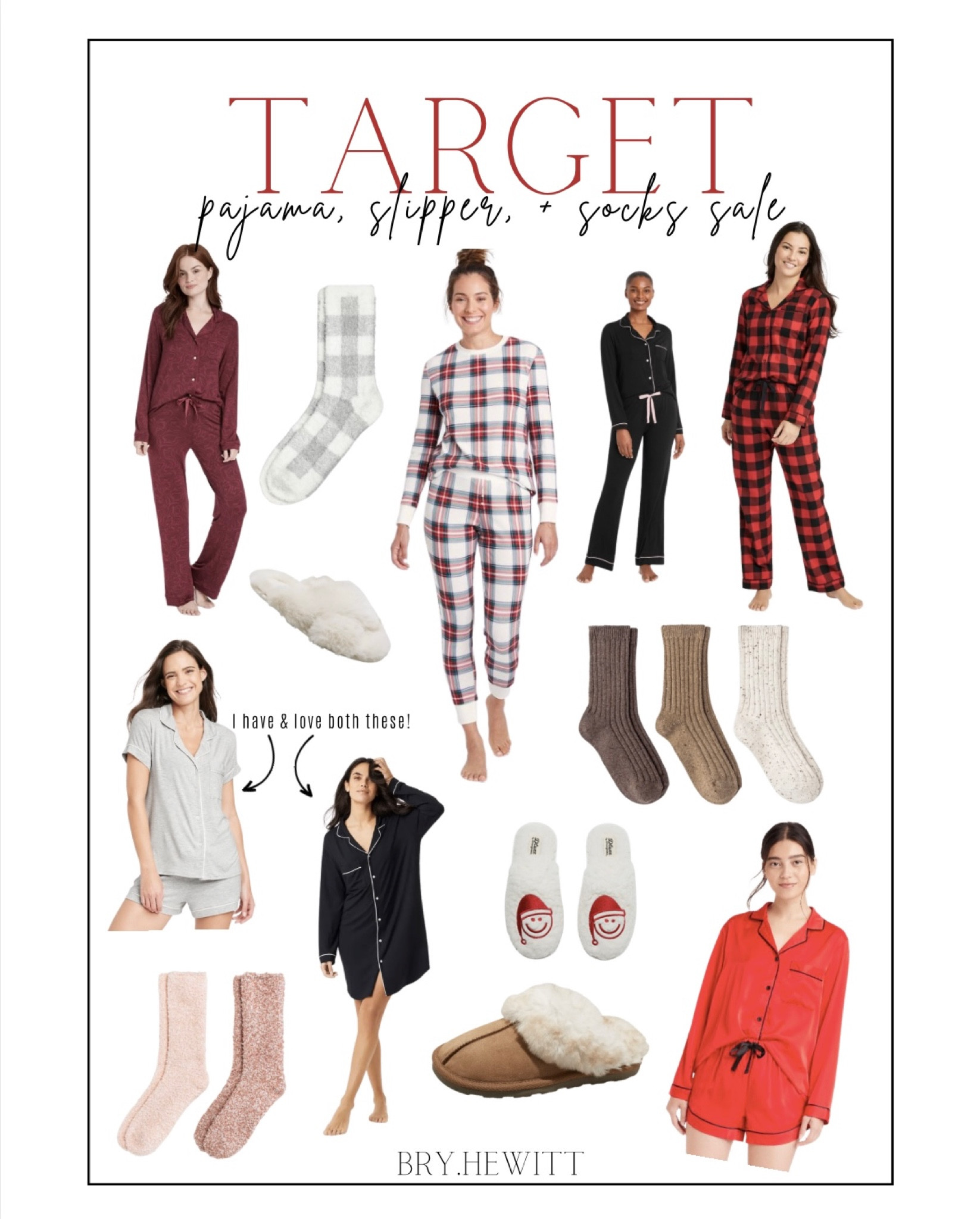 Target sale! 🤍 Target pajamas, slippers, and socks all 30% off for circle members! ❄️🎄

#LTKunder50 #LTKsalealert #LTKHoliday