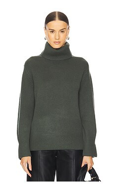 SIMKHAI Katy Turtleneck Sweater in Moss from Revolve.com | Revolve Clothing (Global)