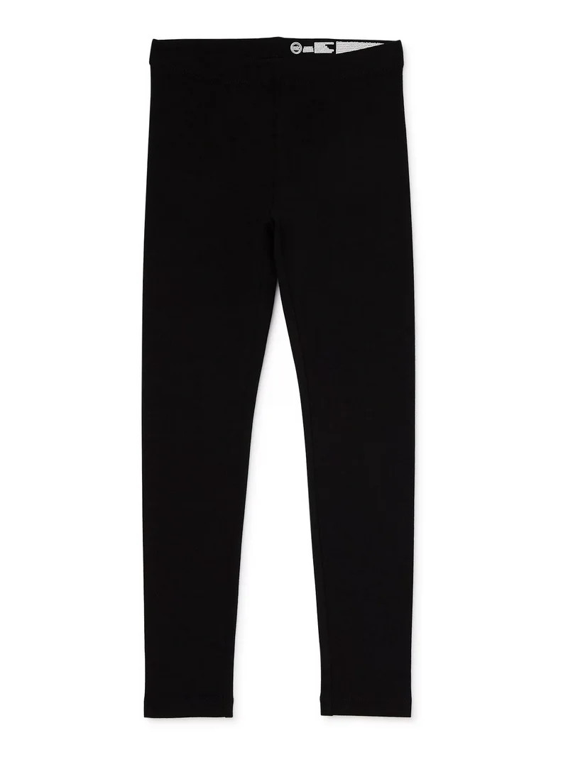Wonder Nation Girls Kid Tough Leggings, Sizes 4-18 & Plus | Walmart (US)