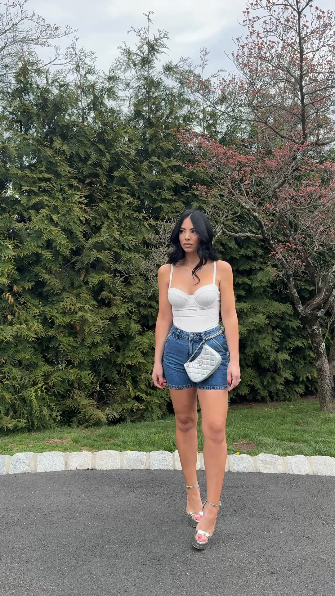 #ootd #denim #shorts #swimsuit #snatched 

#LTKdayinmylife #LTKgrwm #LTKFestival