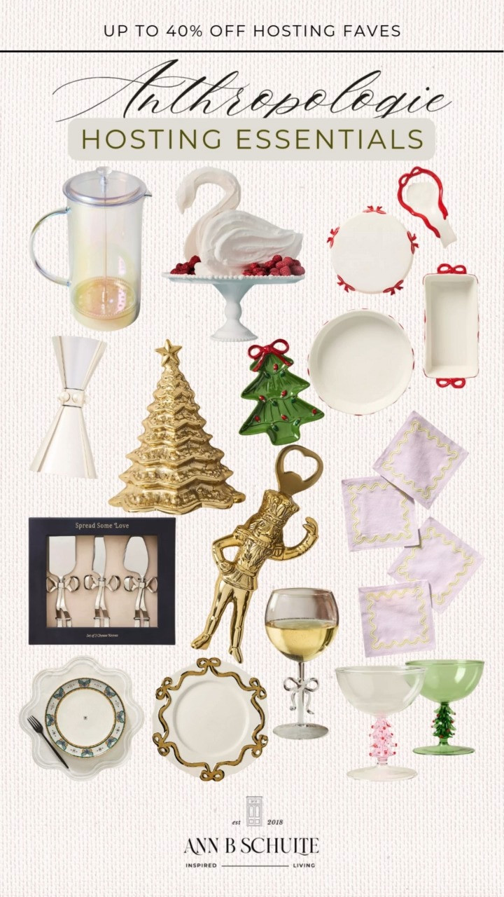 Hosting season called and Anthropologie answered with essentials that make every gathering feel effortless and chic. Cheers to tables that wow and guests who never want to leave. 🍷✨🌿 #Anthropologie #HostingEssentials #HolidayHome #LTKHome #EntertainingInStyle #TablescapeInspo #HostWithStyle #HomeDecor #FestiveVibes #LTKHoliday 

 #LTKHoliday #LTKHome #LTKSaleAlert