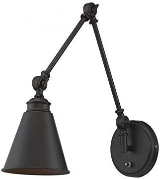 Savoy House 9-961CP-1-13 Morland 1-Light Adjustable Sconce w/Plug in English Bronze | Amazon (US)