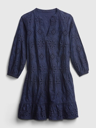 Eyelet Mini Dress | Gap (US)