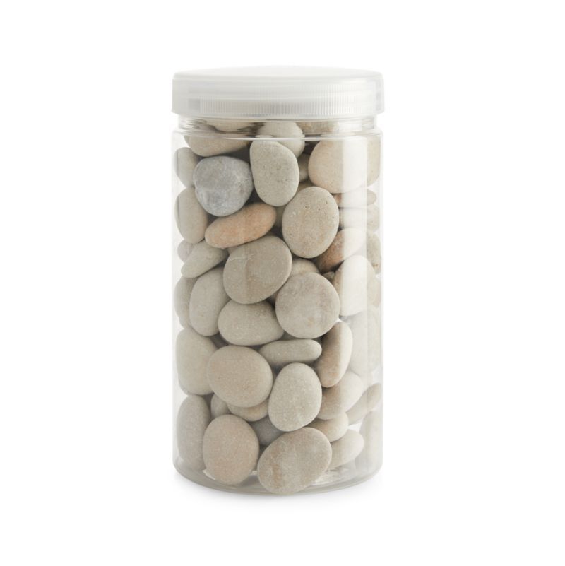 Grey Beach Stones + Reviews | Crate and Barrel | Crate & Barrel