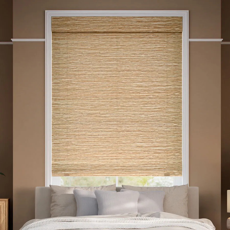 Coastal Woven Wood Shades | Natural Texture & Cordless Lift | SelectBlinds | Select Blinds