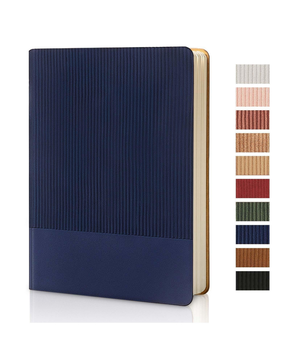 Gnuadz Lined Journal Notebook A5 Pu Leather 216 Pages - Blue | Macy's