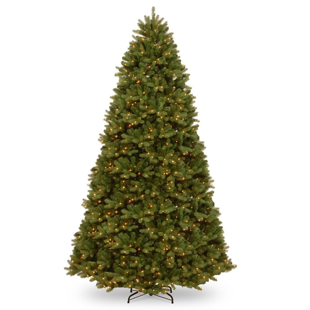 PowerConnect Newberry Spruce 12-feet Tree with Dual Color LED Lights | Bed Bath & Beyond