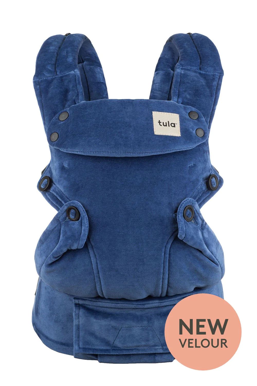 Sapphire - Velour Explore Baby Carrier | Baby Tula