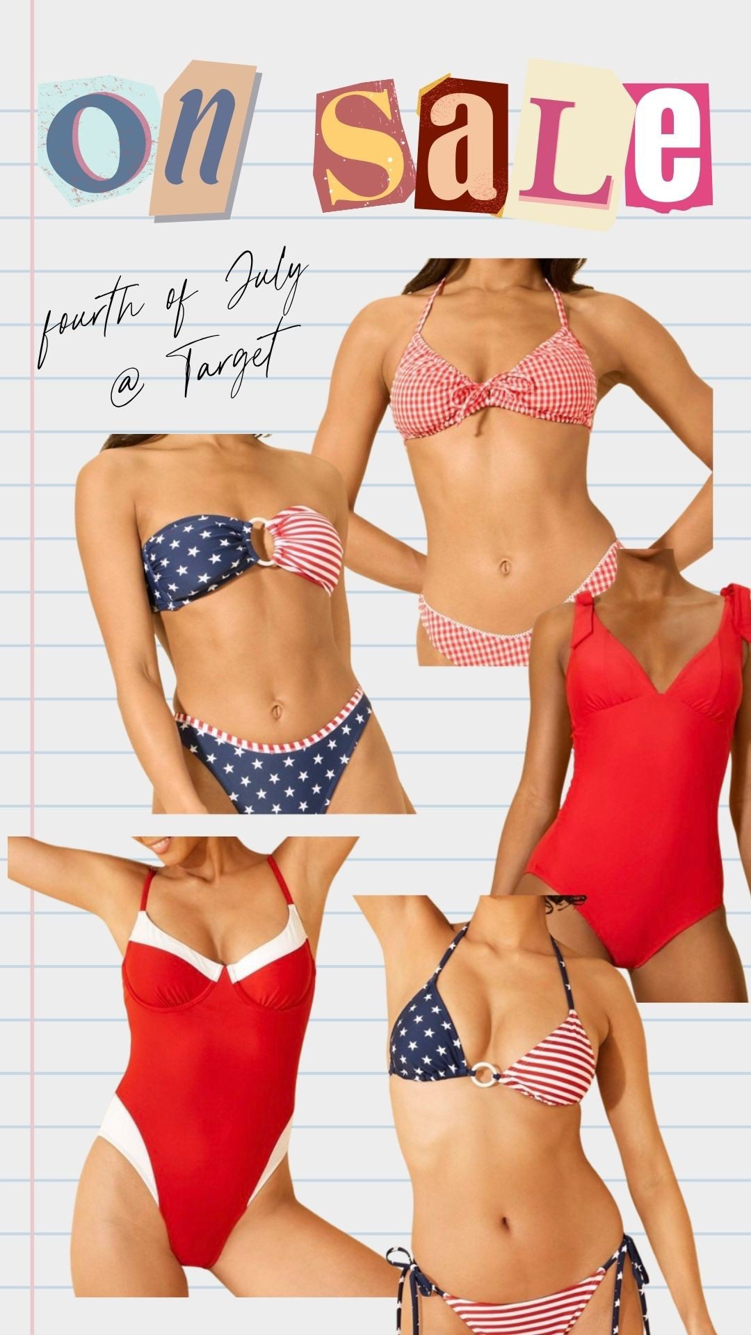 Fourth of July last minute swim suit sale! 

#LTKFindsUnder50 #LTKSaleAlert #LTKSeasonal