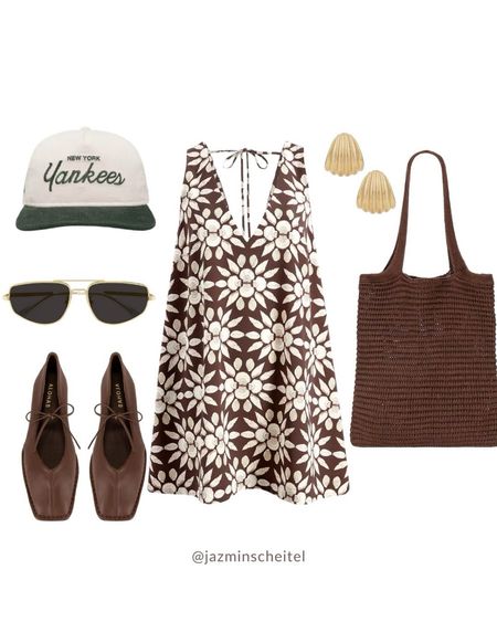 🌸 Let's vibe with some Pinterest girl inspo and Insta-favorites! 🌸 Picture this: you rocking the cutest brown outfit ever, paired with a slouchy hobo crochet bag and comfy brown ballet flats. And hey, top it off with your fave trucker or ballcap for that laid-back charm. It's all about those effortless, cool-girl vibes that Instagram loves! #summer #outfitgraphic

#LTKstyletip #LTKFestival