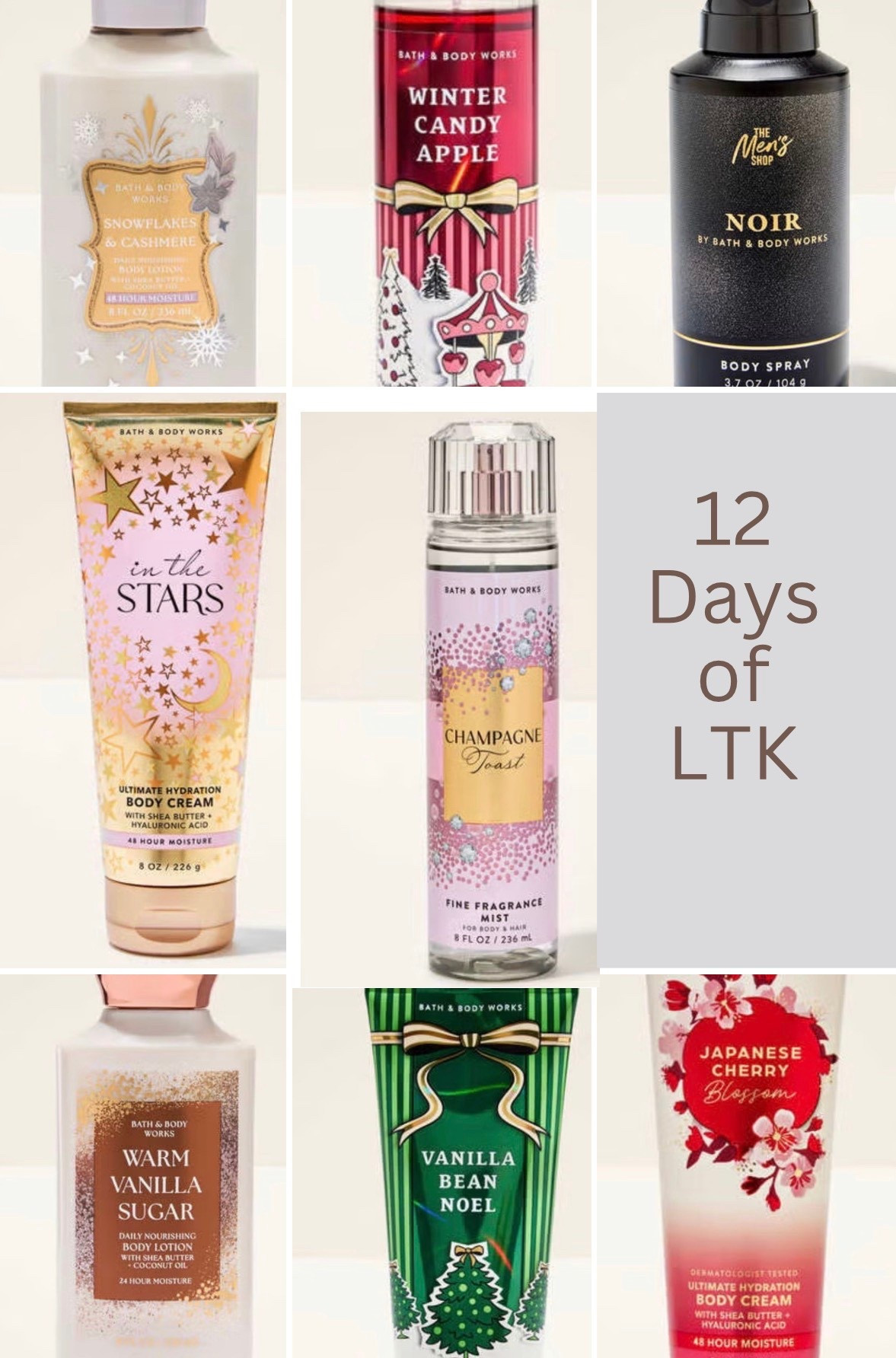 ✨ Day 12 of 12 – The Grand Finale! ✨

We’re ending the 12 Days of LTK with a deal you cannot skip 🛁💖

Bath & Body Works ALL Body Care is just $4.95
Use code SCORE 🙌

Perfect time to stock up on:
• Favorite scents
• Gifts & stocking stuffers
• Everyday self-care essentials

Run—this one always sells out fast! 🏃‍♀️
Shop it all through my LTK 🤍

#12DaysofLTK #Day12 #BathAndBodyWorks #LTKSale #SelfCareFinds #StockingStuffers #GiftIdeas

#LTKGiftGuide #LTKselfcare #LTKHoliday