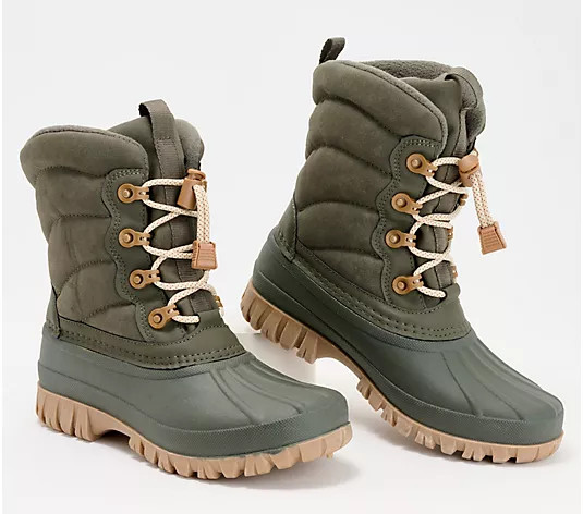 Cougar Waterproof Insulated Winter Boots - Cardiff | QVC