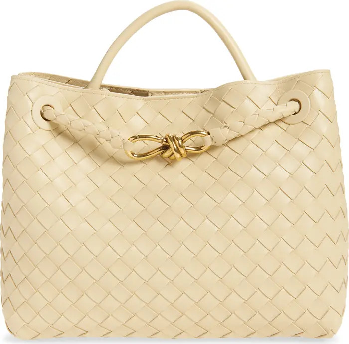 Medium Andiamo Intrecciato Shoulder Bag | Nordstrom