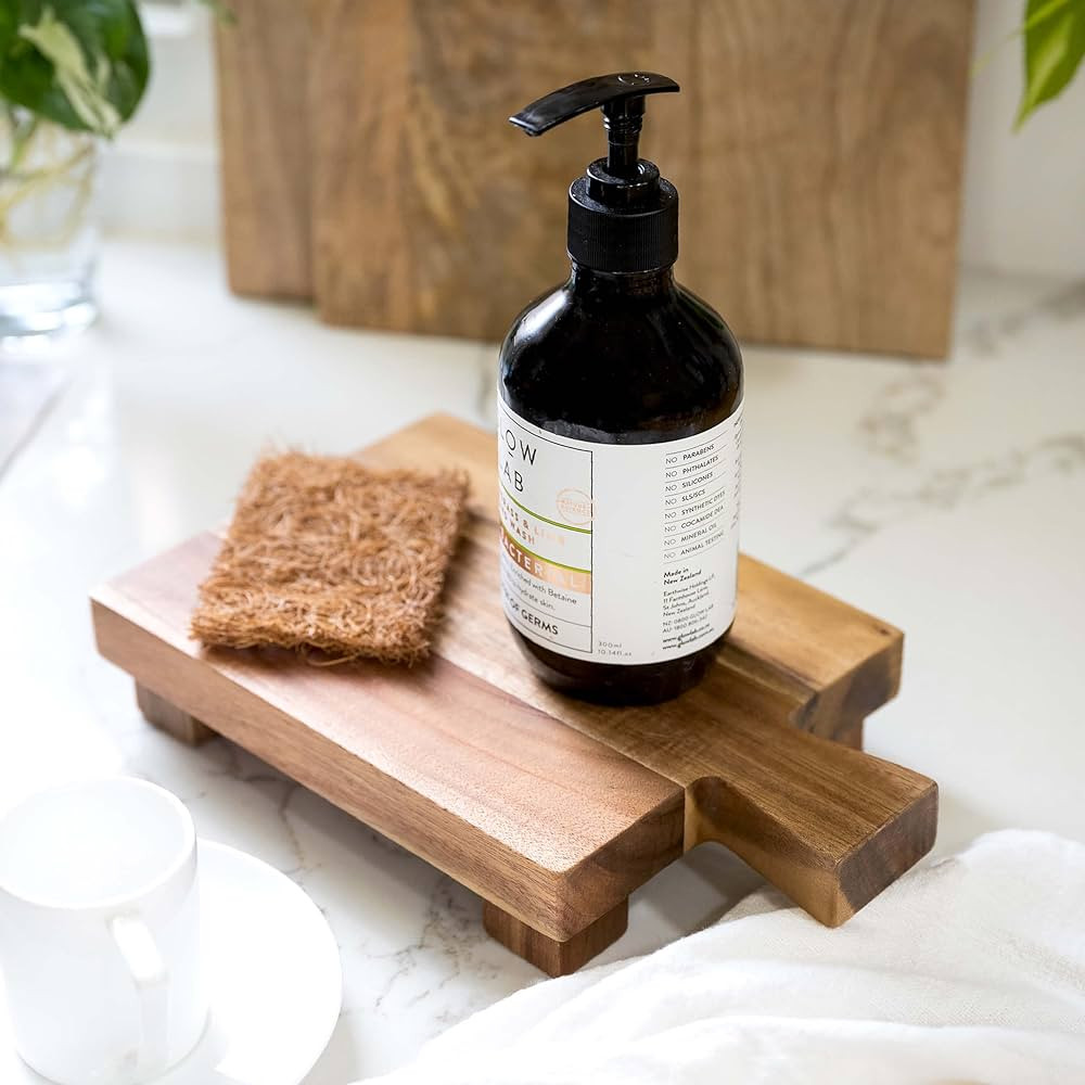 Kurrajong Farmhouse wood riser | wood pedestal stand | planter stand | riser board | pedestal boa... | Amazon (US)