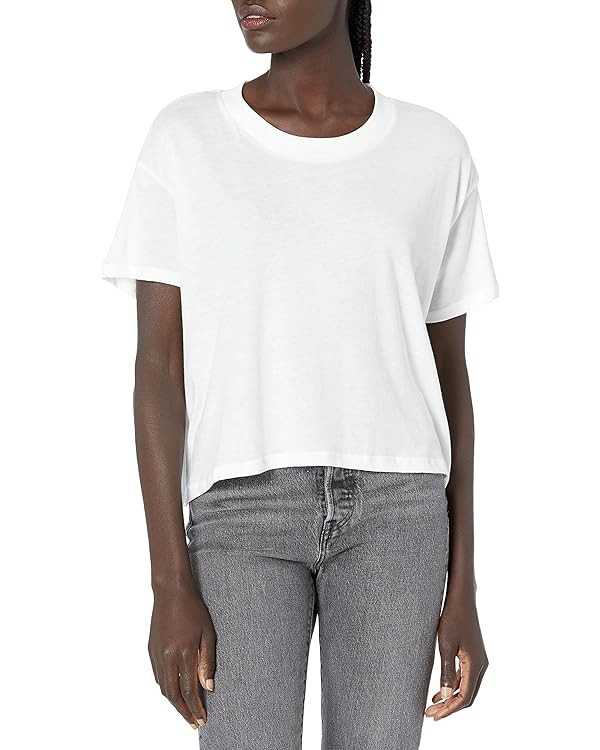 Alternative Women's Cropped T shirt, Headliner Vintage Cropped Tee | Amazon (US)