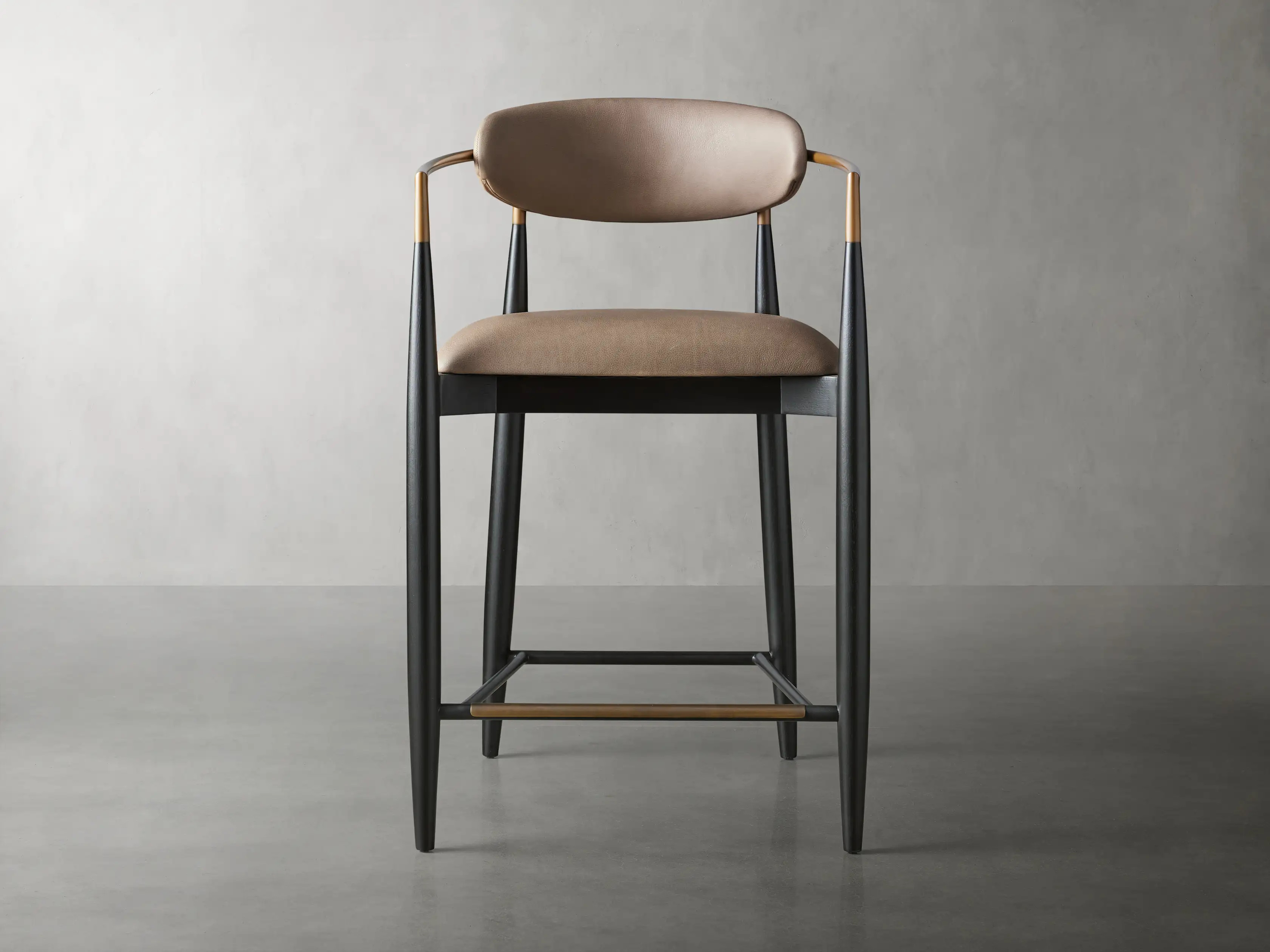 Jagger Leather Counter Stool | Arhaus