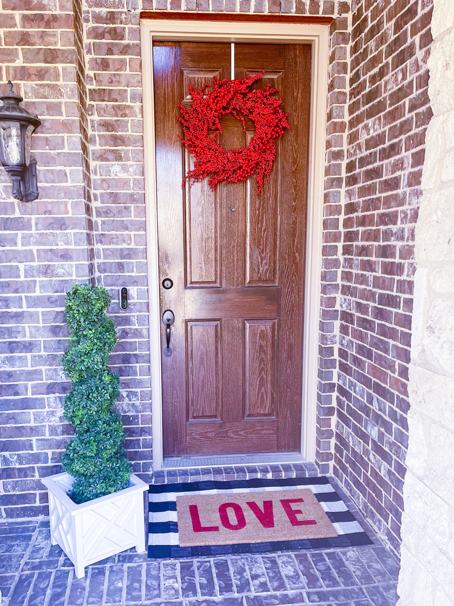 Love is in the air! Love this valentines mat from target! 
Valentines decor - valentines door mat 

#LTKunder50 #LTKSeasonal #LTKhome