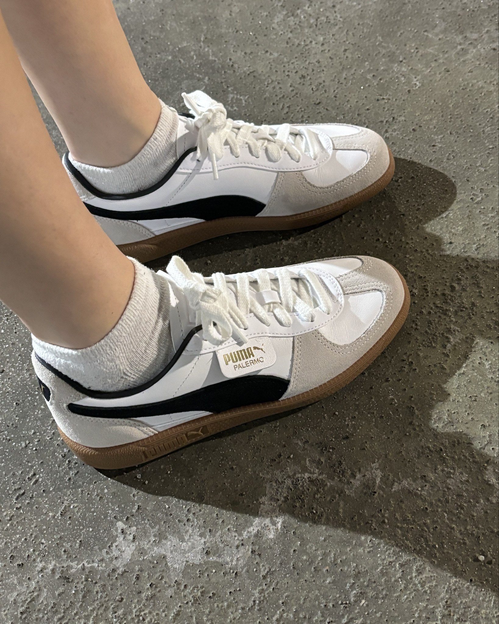 neutral puma palermo similar look to adidas samba 

#LTKShoeCrush #LTKU #LTKFindsUnder100